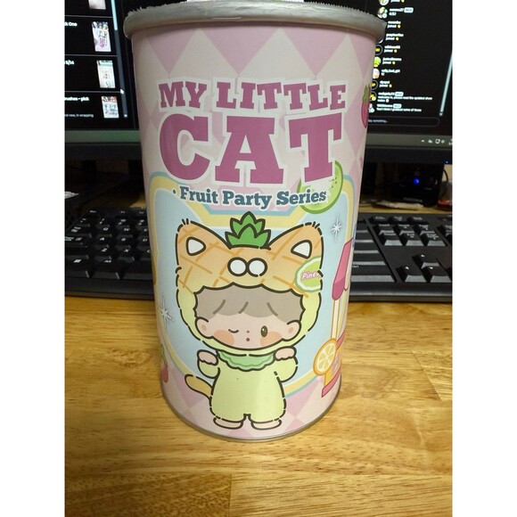 My Little Cat Fruit Party Series - Pineapple Cat - Picture 1 of 5